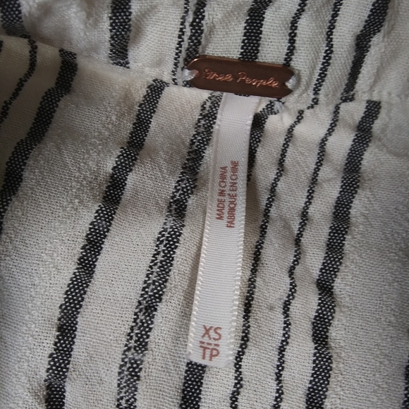 Free People striped long sleeve tunic - Picture 2 of 3